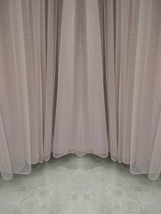 Тюль однотонні Грек сітка