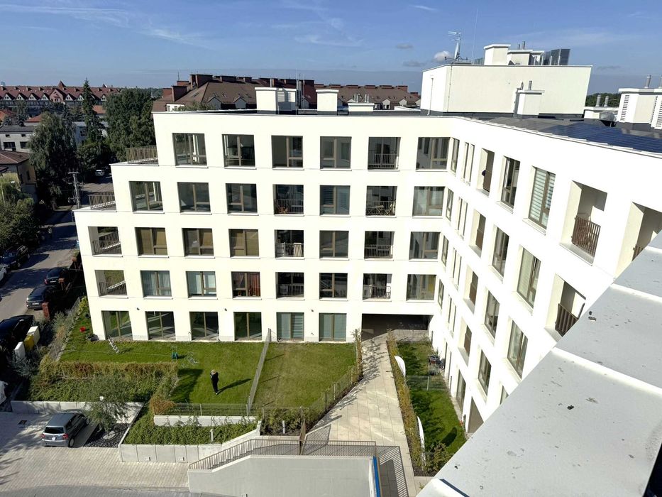 Piękna kawalerka z ogrodem na nowym osiedlu - Marki, Kosynierów, CH M1