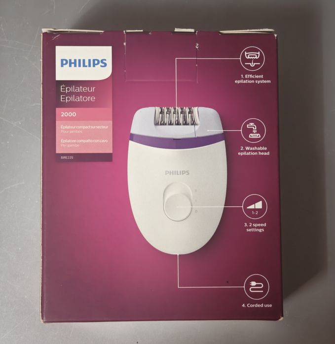 Philips Depiladora compacta com cabo