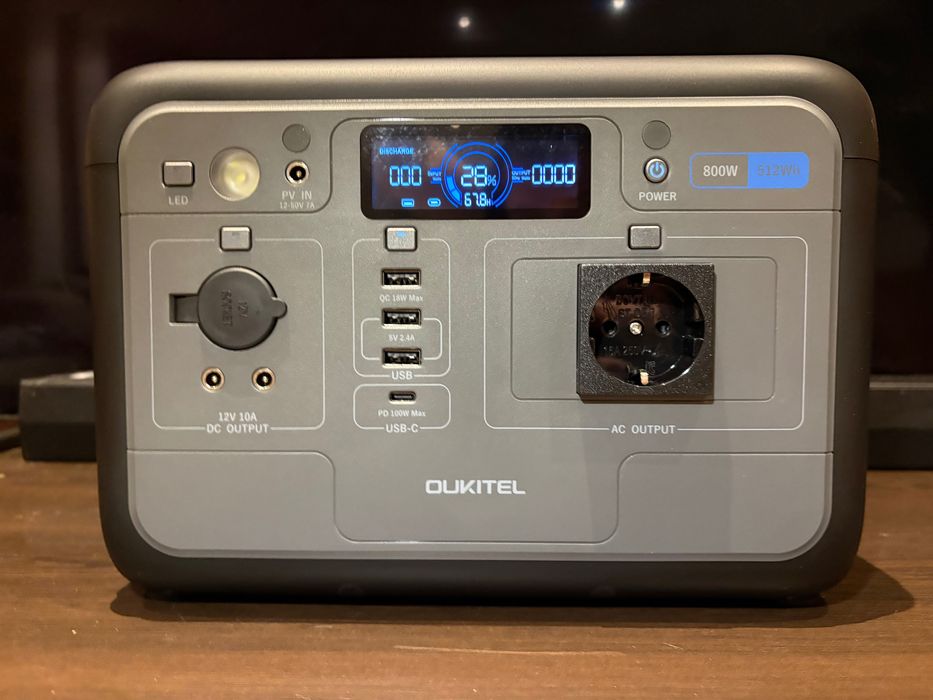 Зарядна станція Oukitel P800e. (LiFePO4) 512Wh 800w Одеса. Самовивіз