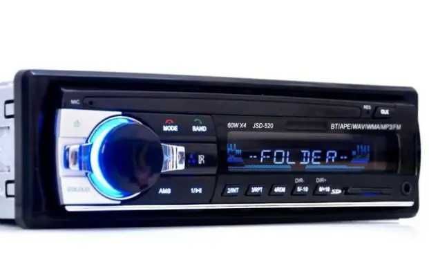 магнитола 1DIN MP3-520BT