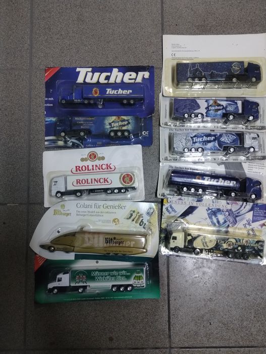 10 szt resoraki nowe ciężarówki 1:87 #48