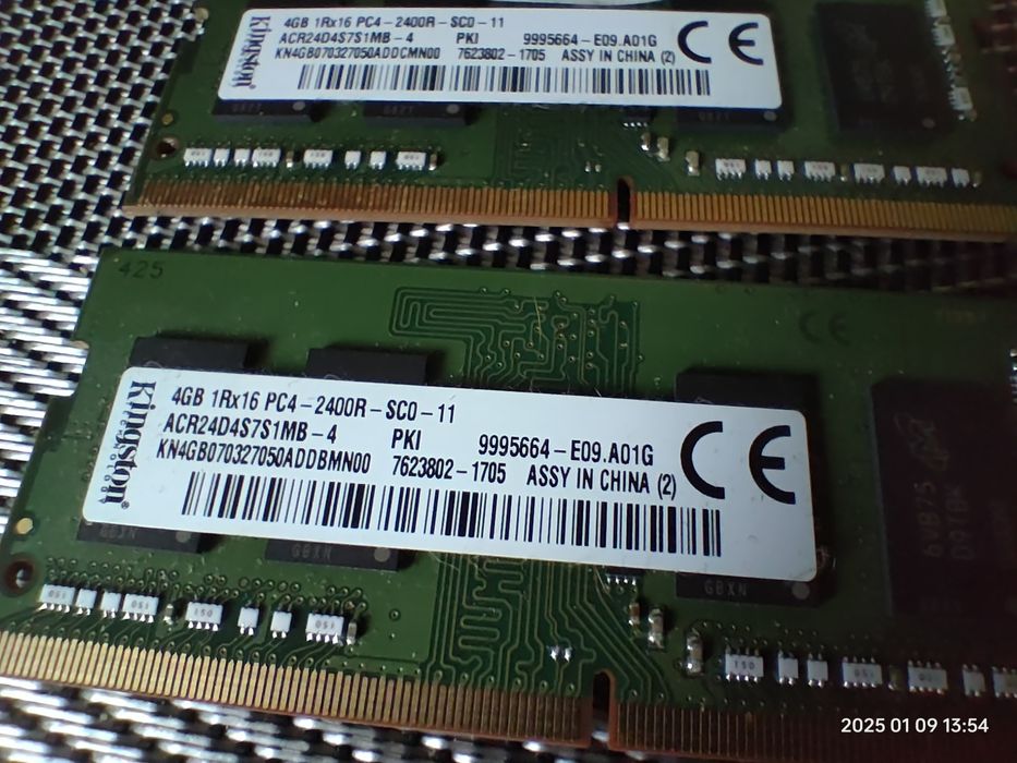 RAM SODIMM DDR4 8gb (2x4gb)