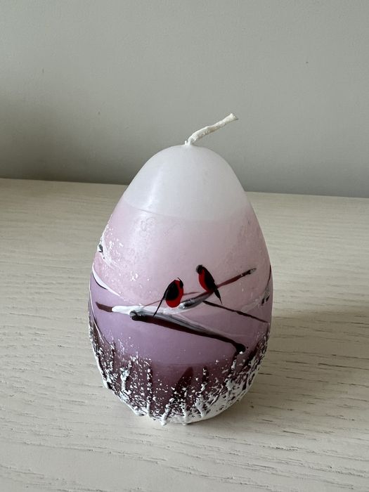 Свічка, свічка яєчко з малюнком