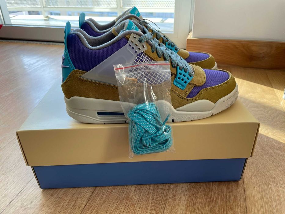 Jordan 4 Retro SP 30th Anniversary Union Desert Moss 40.5 US 7.5