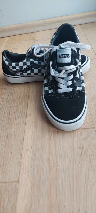 Buty VANS yt ward (checkered) bla- 36
