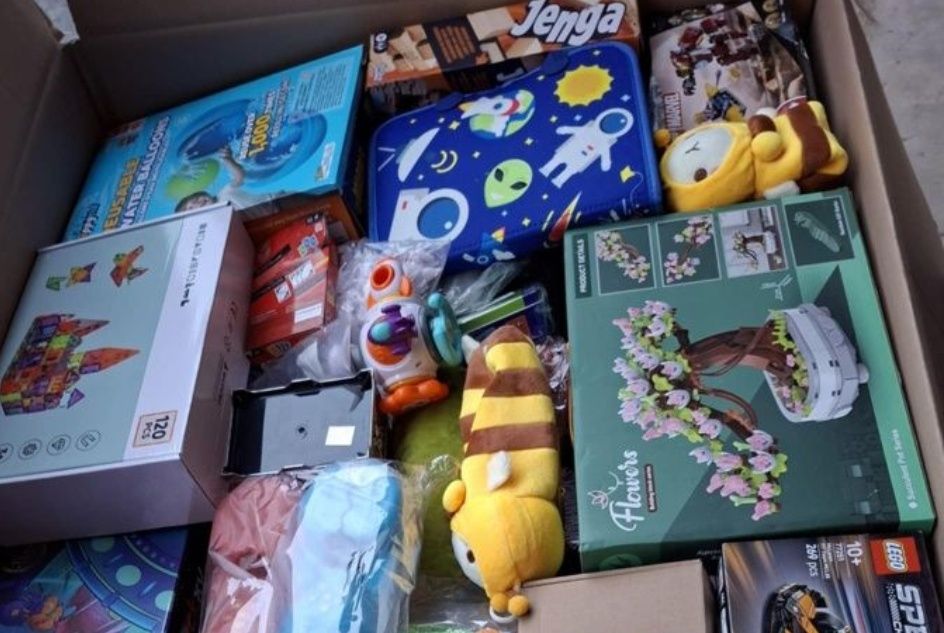 Zabawki cały karton bananowiec klasa A