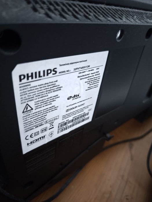 Televisor LED ultra fino Philips