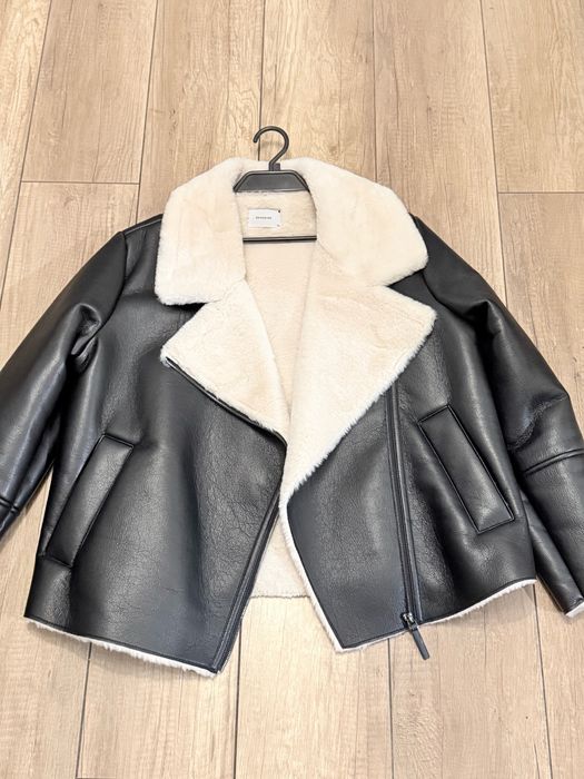 Kurtka zimowa ekoskóra