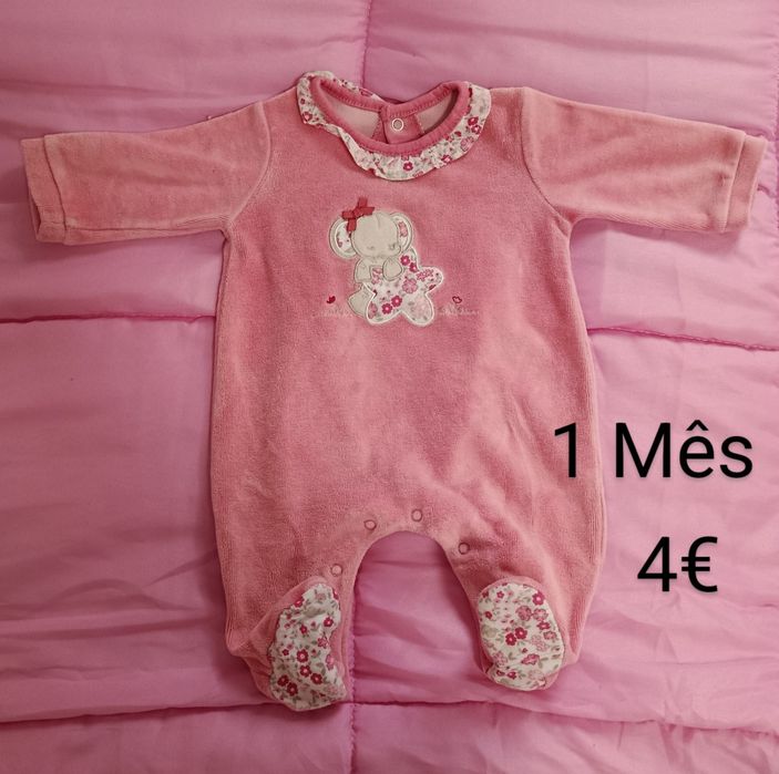 Babygrow e conjuntos de fora para bebe Menina