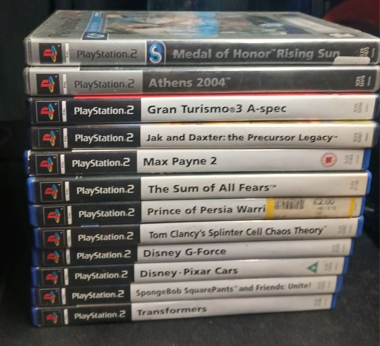 Gry na ps2 zestaw
