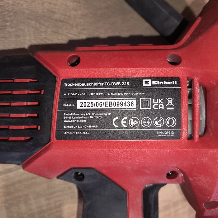 Szlifierka do gipsu Einhell TC-DWS 225