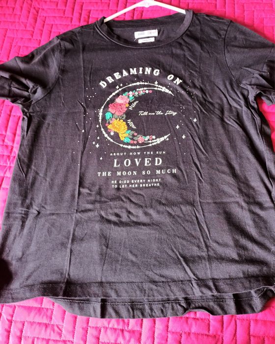 T-shirt preta - Springfield