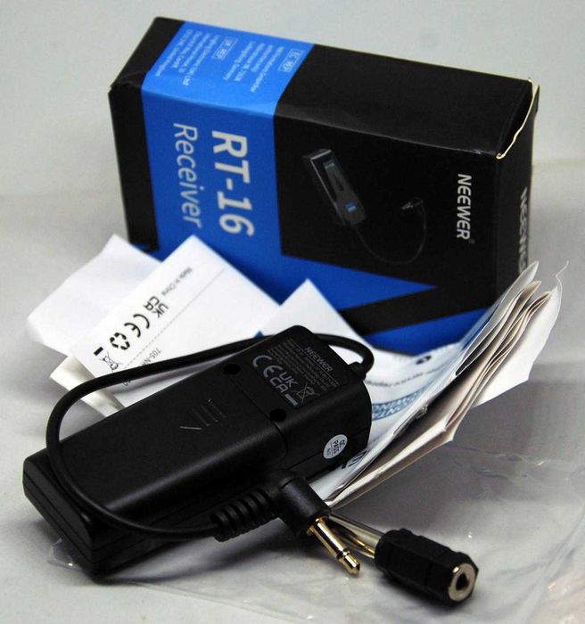 Neewer ресивер RT-16, приймач синхронізатор спалаху з Німеччини
