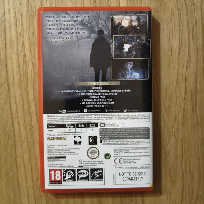 Resident Evil Village Nintendo Switch 2