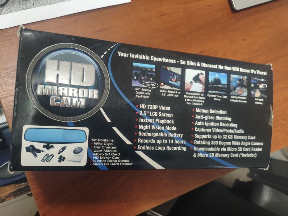 Зеркало відеорегістратор HD Mirror Cam