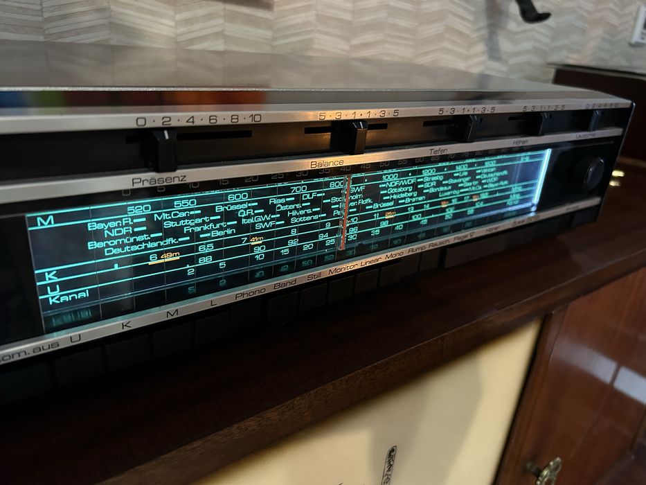 Receiver Vintage SABA Studio 8100 Stereo – Como Novo e Revisto