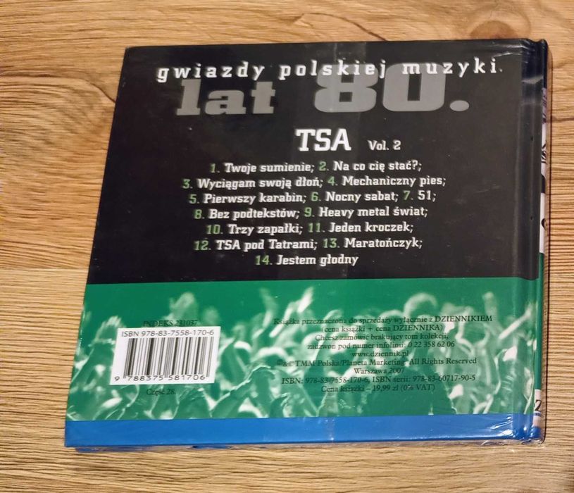 Zestaw CD x 5 TSA STAN IDEALNY Unikaty