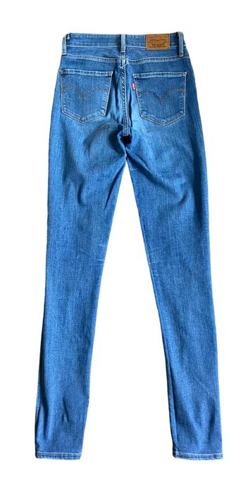 Levi's 721 High rise, skinny W24/L32, stan bardzo dobry