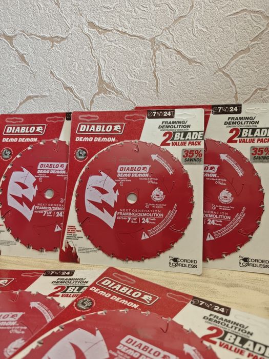 Diablo-Milwaukee  -D0748CF -D0648f-D0724DA-D0724-D0624DA- пильний диск