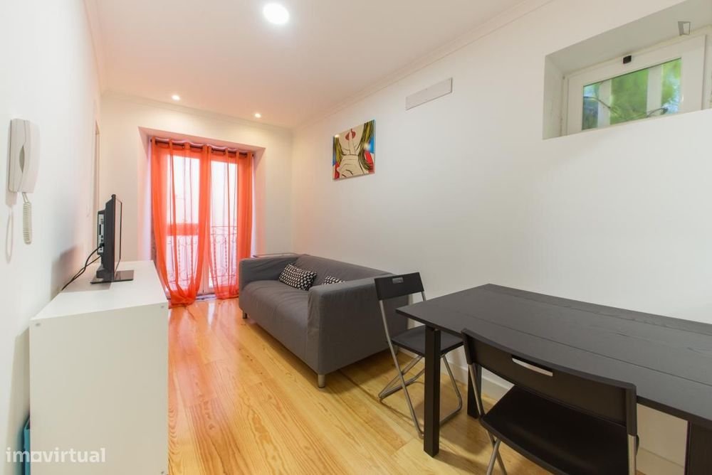 Apartamento com 1 quartos - localizado em Santos Lisbon