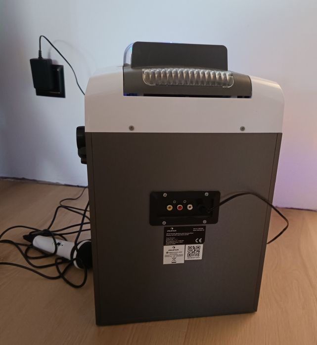 Zestaw do karaoke Auna Kara Liquida BT – CD, mikrofony LED, Bluetooth