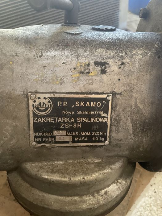 Zakrętarka do szyn kolejowych