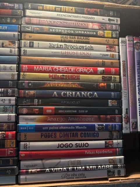 DVDs - Coleção privada de cinema de autor, independente e premiado. Ex: Mulholland Drive, Paris Texas, A Rede Social, Gran Torino, e muitos outros.