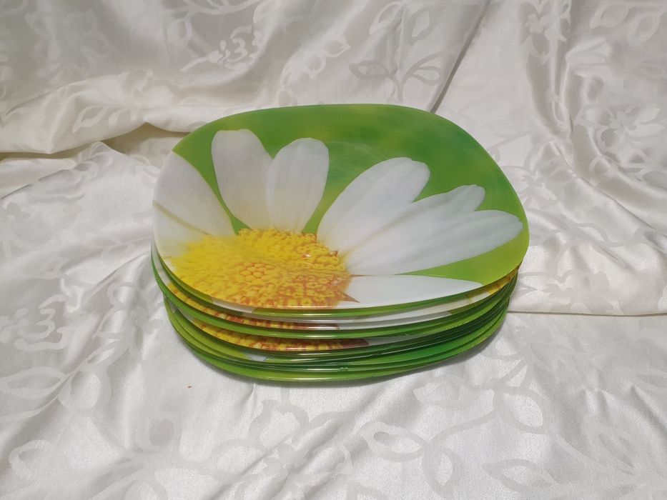 Столовый сервиз тарелки Luminarc (Ромашка) 12 шт