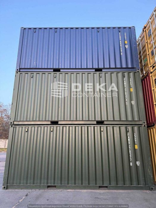20-футові НОВІ контейнери 20ft Dry Cube NEW Краща ціна