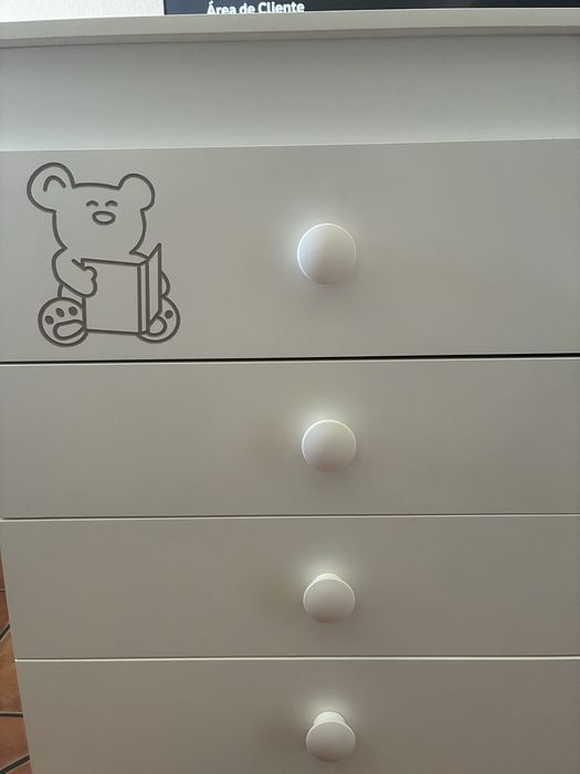 Cómoda Infantil Trama (4 Gavetas)