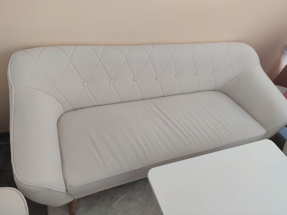 Promocja !! SOFA 3 OSOBOWA w stylu skandynawskim PIKO. Stan idealny.