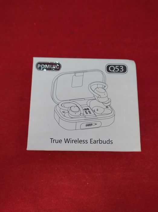 uszkodzone słuchawki wireless douszne pomuiicc q53 opis czarne