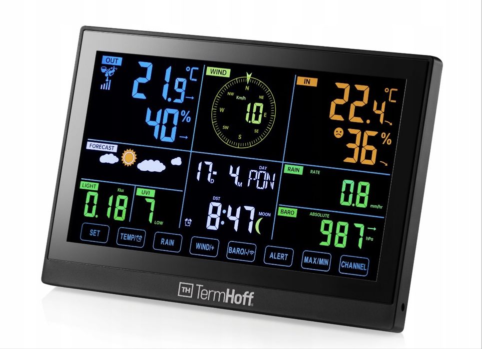 Zewnętrzna Stacja Pogody Meteo 7w1 WiFi WeatherCloud