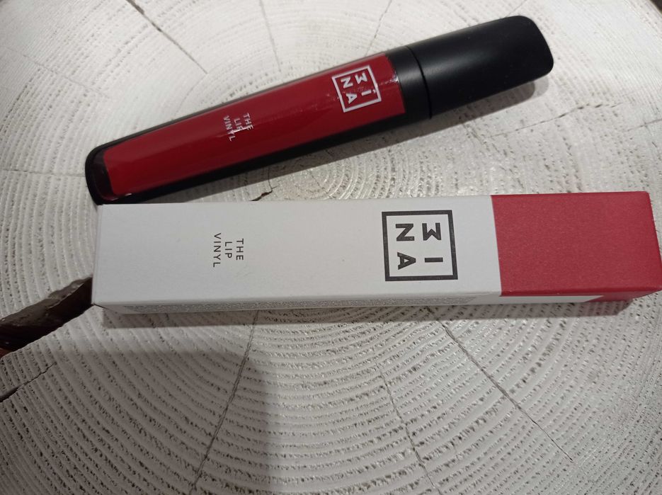 3ina/ mina lip vinyl błyszczyk do ust czerwony nowy
