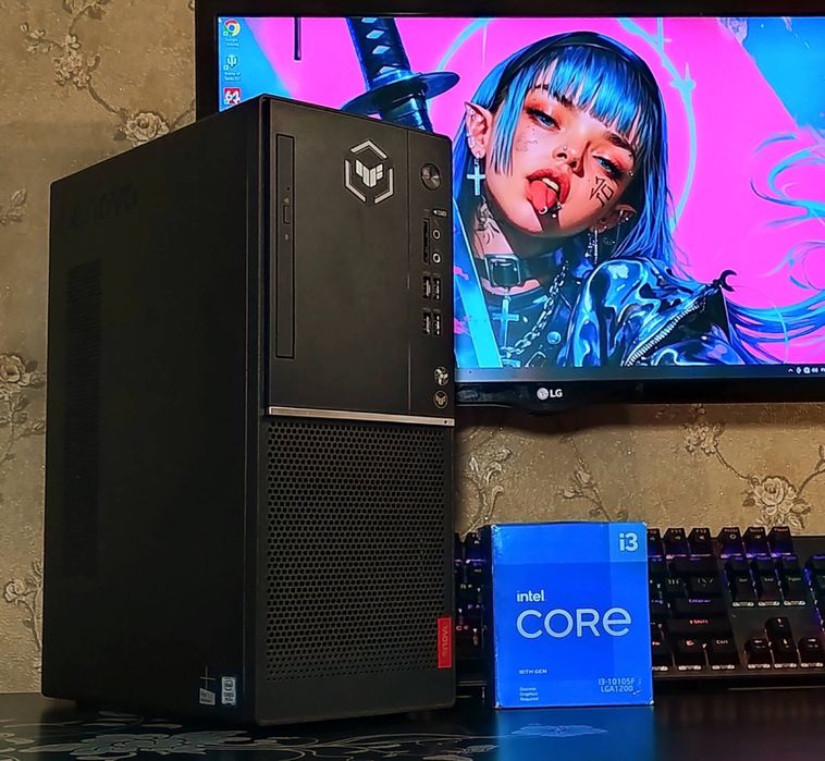 ПК GTX1050+ i3-7100+ B250+ 8/16gb DDR4 Wi-Fi игровой компьютер