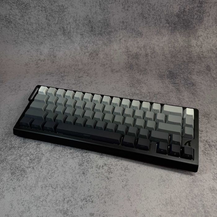 Клавіатура Attack shark x68 Black/White/Black Gradient/Pink