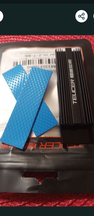 Radiator (chłodzenie ) do dysku M.2