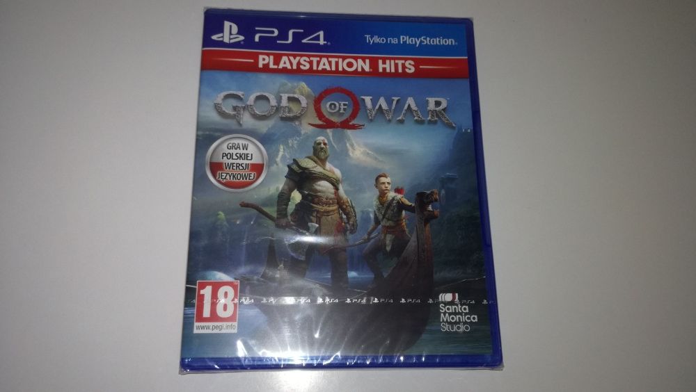 ps4 GOD OF WAR PL mówią po polsku NAJNOWSZY! FOLIA