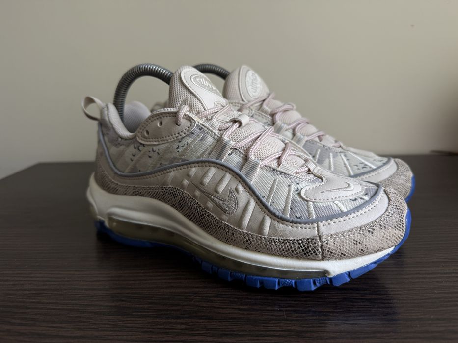Кросівки Nike Air Max 98 Premium Camo WomenS Shoe Beige/White CI2672-100 Розмір 38 на 24 см