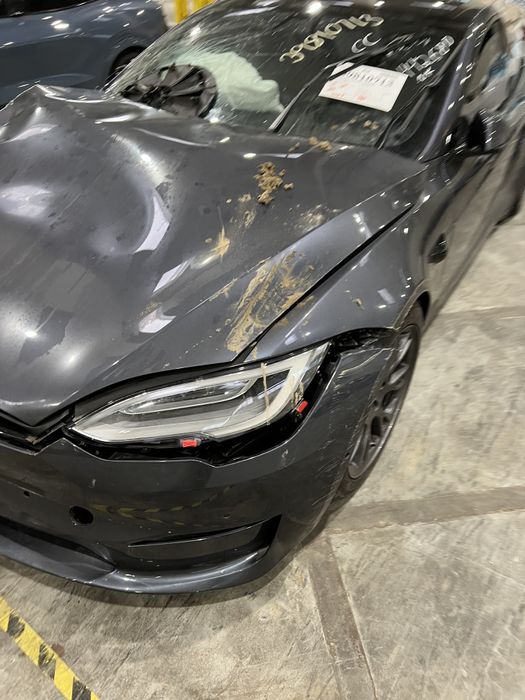 Двері крило мотор четверть розборка tesla s plaid 2021 ляда стойка