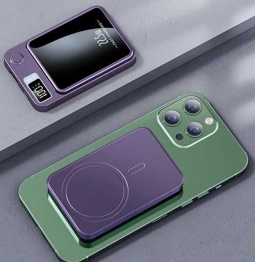 Mini power bank Magnético.