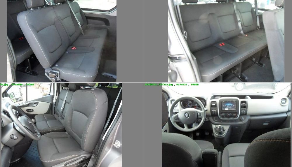 Bus 9 osobowy Renault Trafic Wypożyczalnia Wynajem Busów Autolaweta