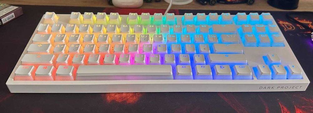 Ігрова Механічна Клавіатура Dark Project Pro KD87A PBT Gateron Teal