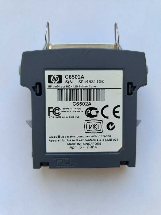 Паралельний адаптер HP JetDirect 200N LIO, C6502A / IEEE 1284.