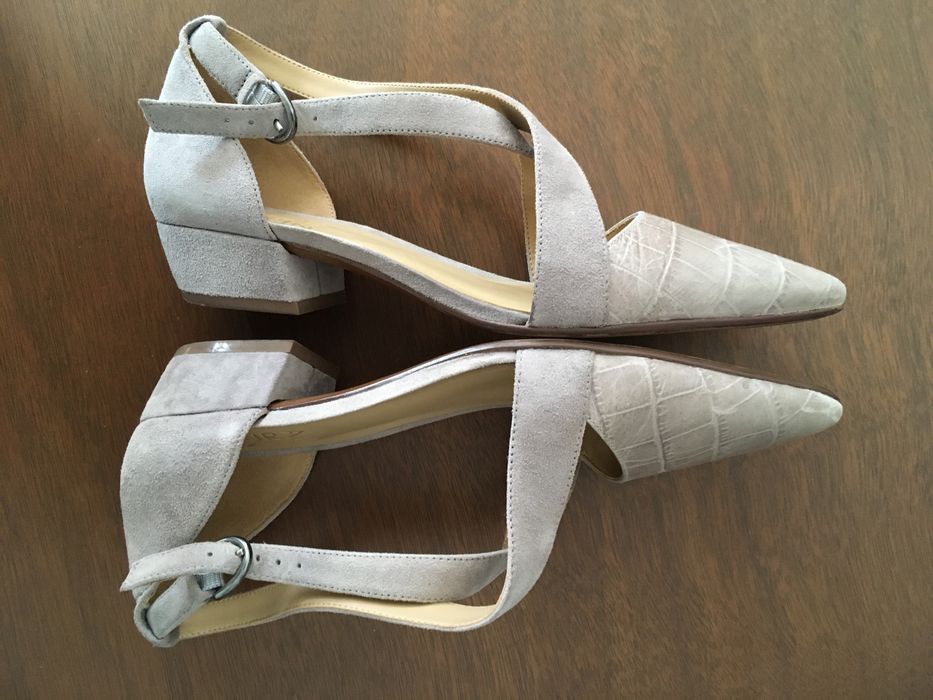 Naturalizer buty zamszowe 37 szare