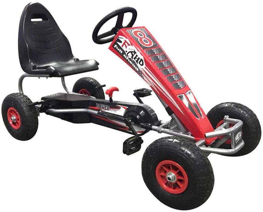 Gokart Auto Na Pedały ENERO 14 Czerwony