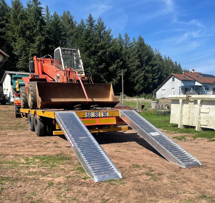 Polskie najazdy aluminiowe B4 3m/18T  abcnajazdy