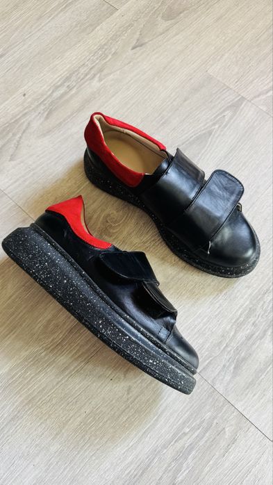 Кеди на платформі ШКІРА НОВІ