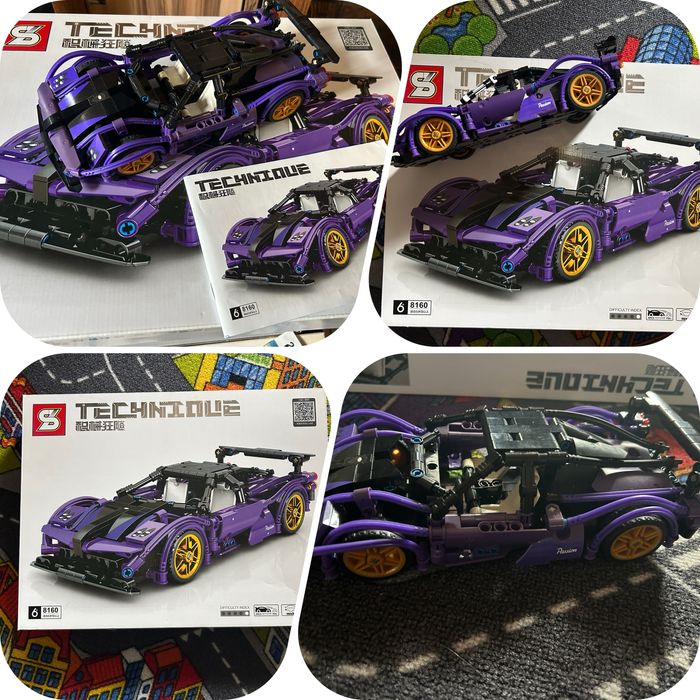 Конструктор автомобіль SY Block 8160, 464 деталі